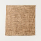 Tenture Texture de tissu fond toile de jute (Devant)