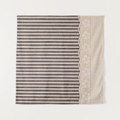 Tenture Texture de tissu textile et dentelle pour fond (Devant (Horizontal))