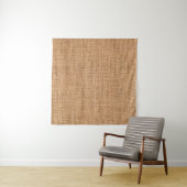 Tenture Texture de toile de jute en fond (En situation (horizontale))