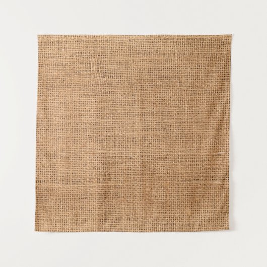 Tenture Texture de toile de jute en fond (Devant)
