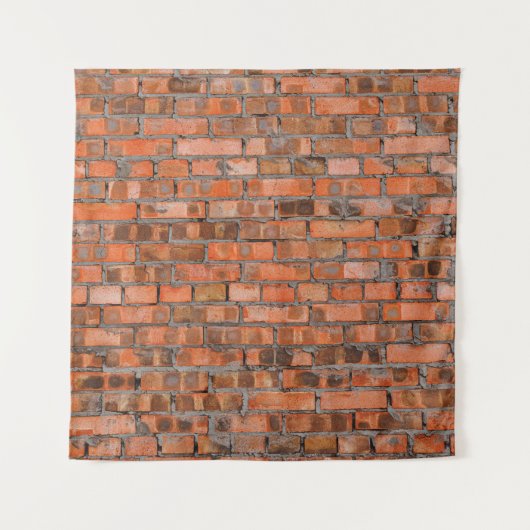 Tenture Texture d'un vieux mur de brique closeupaged, arch (Devant)