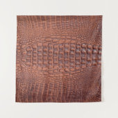 Tenture texture en cuir Brown fond abstrait, vieilli, anim (Devant (Horizontal))