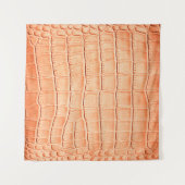 Tenture Texture en cuir de crocodile brun clair (Devant (Horizontal))