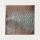 Tenture texture en cuir de peau texture de fond, crocodile (Devant (Horizontal))