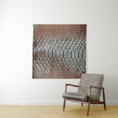 Tenture texture en cuir de peau texture de fond, crocodile (En situation (horizontale))