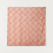 Tenture Texture en cuir rose clair (Devant)