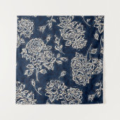 Tenture Texture florale répéter motif moderne fond, chauve (Devant (Horizontal))