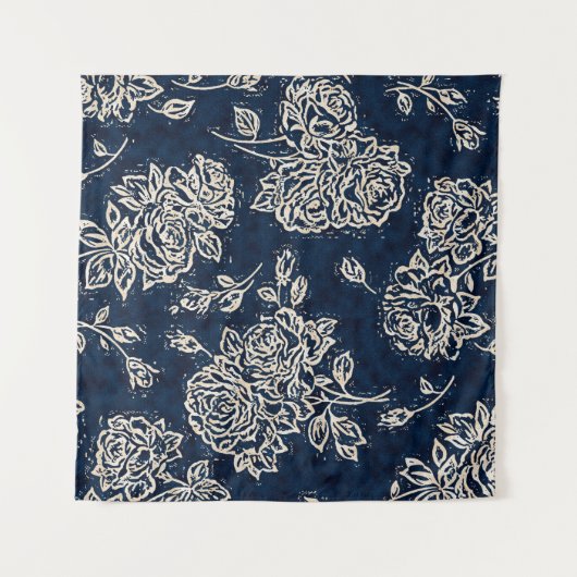 Tenture Texture florale répéter motif moderne fond, chauve (Devant)