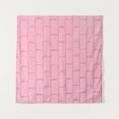 Tenture Texture murale arrière - plan en brique rose paste (Devant (Horizontal))