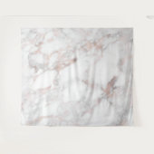 Tenture Texture rose-or de luxe en faux marbre (Devant (Horizontal))