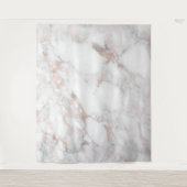 Tenture Texture rose-or de luxe en faux marbre (Devant)