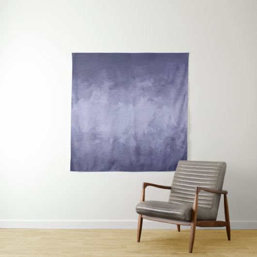 Tenture Texture sélénium bleu acrylique (En situation)