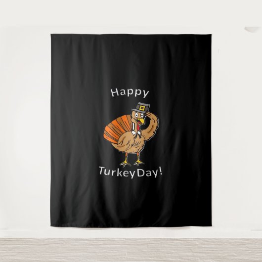 Tenture Thanksgiving (Style 2) T-shirt surdimensionné (Devant)