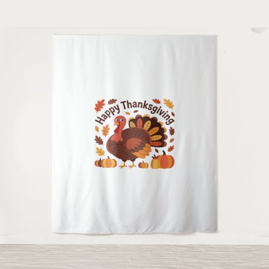 Tenture Thanksgiving Turquie - Automne Vacances Classic Ov (Devant)