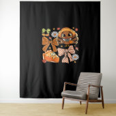 Tenture Thanksgiving Turquie Coquette T-shirt classique (En situation)