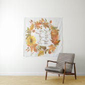 Tenture Thanksgiving Wreath - Simplement béni (En situation)