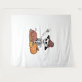 Tenture Thanksgiving X-ray Skeleton Funny Rock Hand Fall L (Devant (Horizontal))