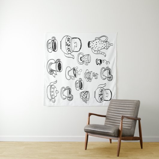 Tenture Thé (En situation (horizontale))