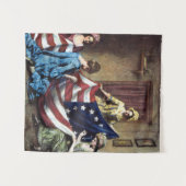 Tenture The American Flag (Devant (Horizontal))