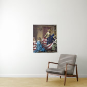 Tenture The American Flag (En situation)