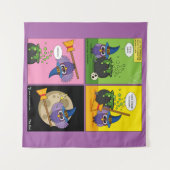 Tenture The Apprentice Wizard - Cleaning (Devant (Horizontal))