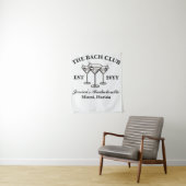 Tenture The Bach Club Luxueux Voyage de Bachelorette Photo (En situation)