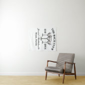 Tenture The Bach Club Luxueux Voyage de Bachelorette Photo (En situation (horizontale))