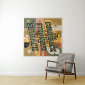 Tenture The Comeback Is Always Stronger Than The Setback (En situation (horizontale))