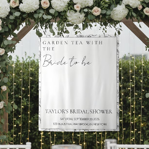 Tenture Thé de Jardin avec la Future Mariée Remise de Cade