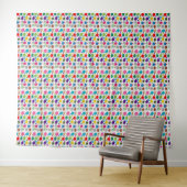 Tenture the dots paint (En situation (horizontale))