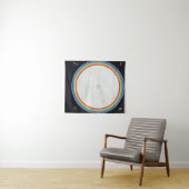 Tenture The Dove, No.14. par Hilma af Klint (En situation (horizontale))