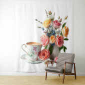 Tenture Thé du matin (En situation)