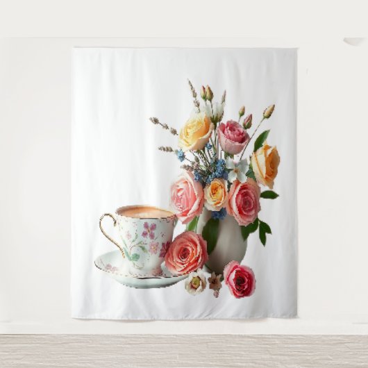 Tenture Thé du matin (Devant)