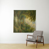 Tenture The Eternal Arch: Romantic Twilight Over the River (En situation (horizontale))