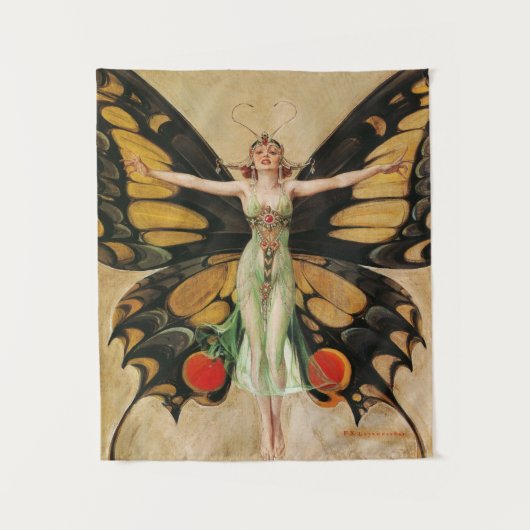 Tenture The Flapper, 1922 par Joseph Christian Leyendecker (Devant)