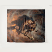 Tenture The Hulking Minotaur of the Labyrinth (Devant (Horizontal))