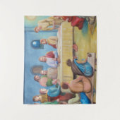 Tenture The Last Supper: Jesus and the Disciples (Devant)