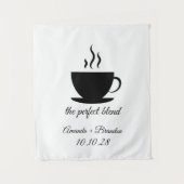 Tenture The Perfect Blend Wedding Backdrop (Devant)