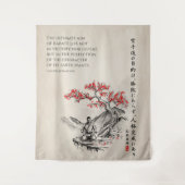 Tenture The Way of Karate - Wisdom of Gichin Funakoshi (Devant)