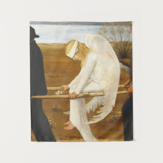 Tenture The Wounded Angel By Hugo Simberg 1903 (Devant)