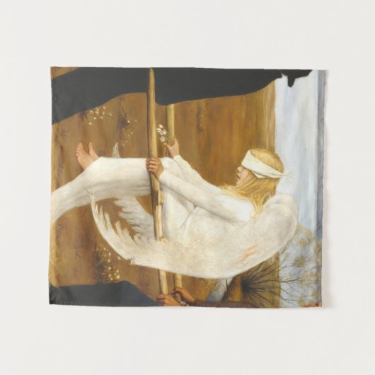 Tenture The Wounded Angel By Hugo Simberg 1903 (Devant (Horizontal))