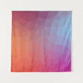 Tenture thème de couleur mosaïque fond abstrait abstrait, (Devant (Horizontal))