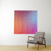 Tenture thème de couleur mosaïque fond abstrait abstrait, (En situation (horizontale))