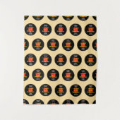 Tenture Thème Rocher & Rouleau Anniversaire arrière - plan (Devant)