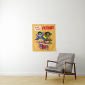 Tenture Thème Superhero Personnalisable Motivational Tapes (En situation)