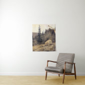 Tenture Theodor Kittelsen - Op Under Fjeldet Toner En Lur (En situation)