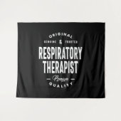 Tenture Thérapeute respiratoire Titre du poste Cadeau (Devant (Horizontal))