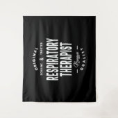 Tenture Thérapeute respiratoire Titre du poste Cadeau (Devant)