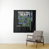 Tenture Thérapie professionnelle pour le mois de l'OT (En situation)