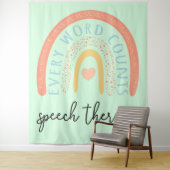 Tenture Thérapie vocale II - Chaque mot compte (En situation)